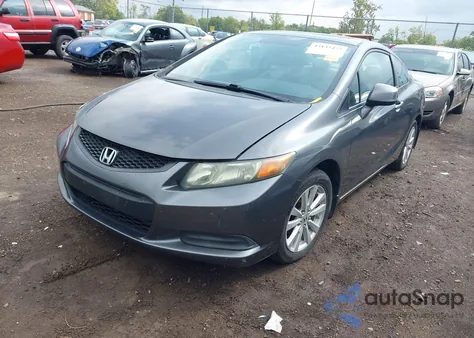 2012 Honda Civic Ex z USA, uszkodzony, nr VIN 2HGFG3B85CH504037